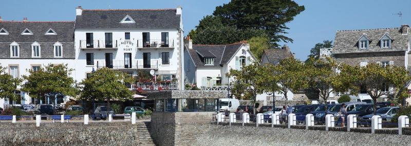 Hotel Du Port Locquirec Eksteriør billede